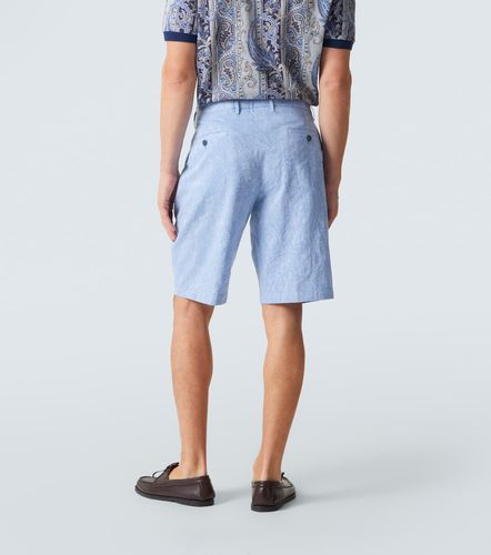 Bermudas de algodón con paisley - Etro - Modalova