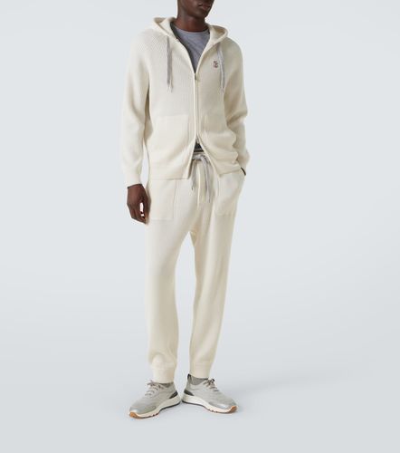 Cashmere-blend sweatpants - Brunello Cucinelli - Modalova
