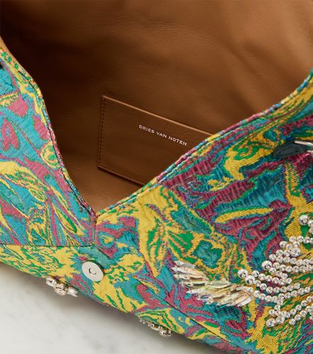 Envelope Small embellished jacquard clutch - Dries Van Noten - Modalova
