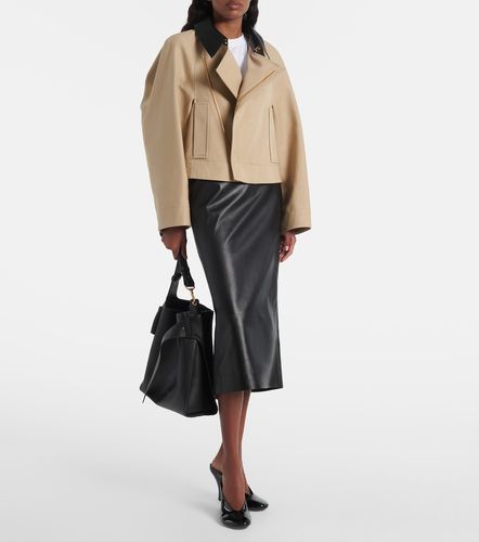 Cropped cotton and wool jacket - Givenchy - Modalova