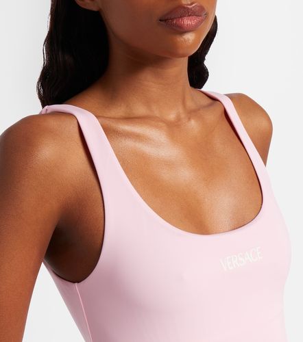 Versace Logo swimsuit - Versace - Modalova