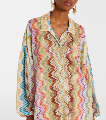 Missoni Zigzag oversized shirt - Missoni - Modalova