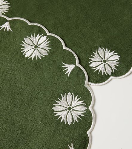 Set di 2 tovagliette Olive in lino e cotone - Cabana - Modalova