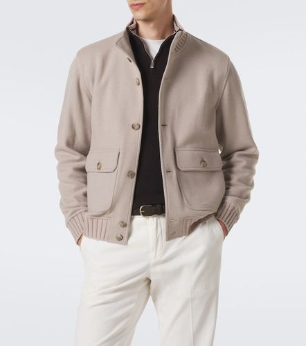 Fedeli Cashmere bomber jacket - Fedeli - Modalova