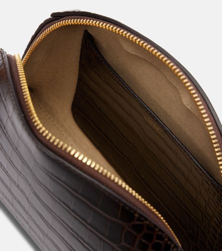 Small croc-effect leather pouch - Toteme - Modalova