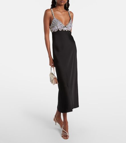 Embellished cady midi dress - Valentino - Modalova