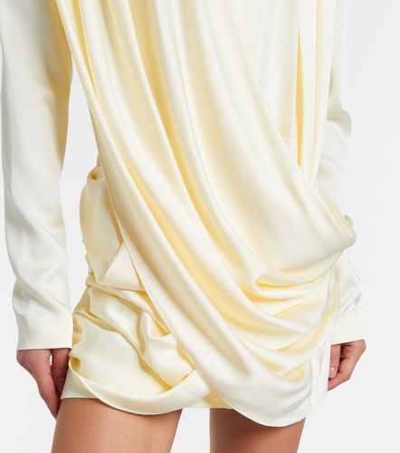 Draped satin minidress - Stella McCartney - Modalova