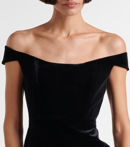 Alex Perry Abito bustier in velluto - Alex Perry - Modalova