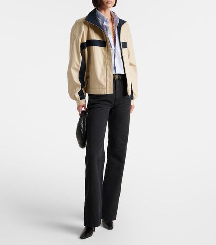 Camicia in popeline di cotone a righe - Saint Laurent - Modalova