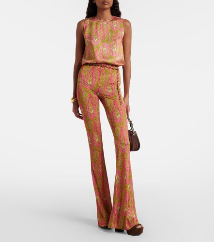 Etro Pantalones flared con paisley - Etro - Modalova