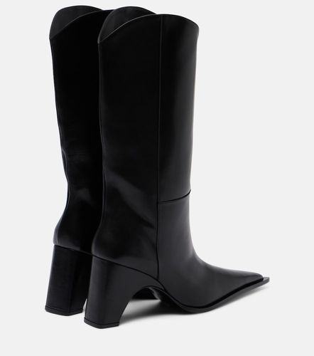 Coperni Bridge leather cowboy boots - Coperni - Modalova