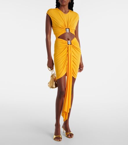 Duo Bezel cutout jersey minidress - Christopher Esber - Modalova