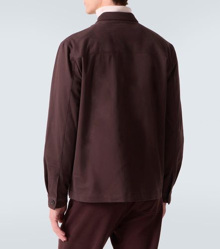 Sobrecamisa de algodón y cachemir - Sunspel - Modalova