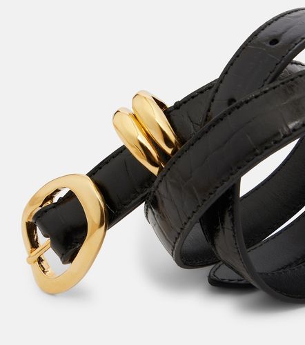 Tugela croc-effect leather belt - Amanu - Modalova