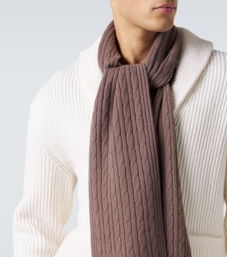 Sciarpa in cashmere a trecce - Eleventy - Modalova