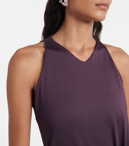 Abito lungo con ruches - Victoria Beckham - Modalova
