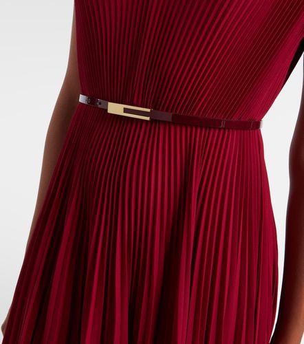 Abito lungo Elegante in georgette plissé - Max Mara - Modalova