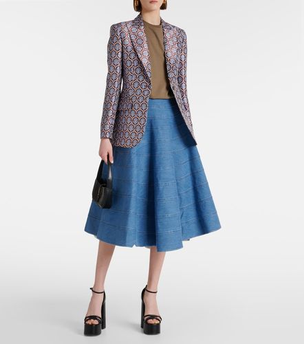 Falda midi Grace de denim con paneles - Altuzarra - Modalova