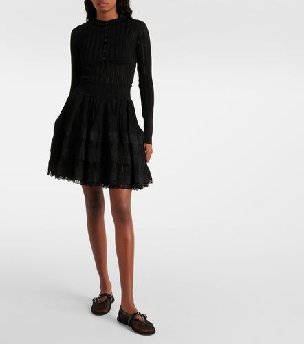 Alaïa Cárdigan cropped acanalado - Alaia - Modalova