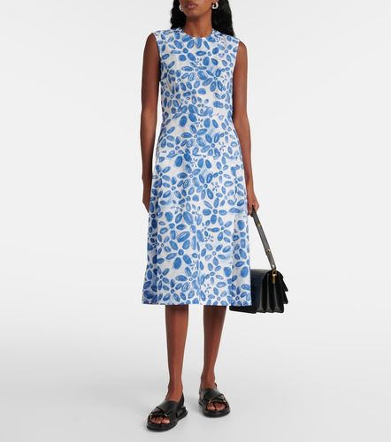 Vestido midi de algodón estampado - Marni - Modalova