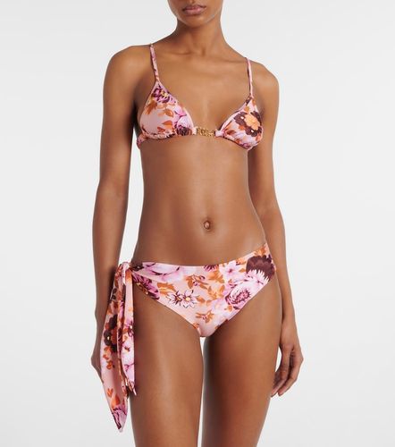 Floral low-rise bikini bottoms - Chloe - Modalova
