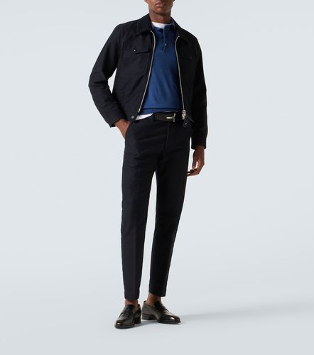 Tom Ford Polo in cashmere e seta - Tom Ford - Modalova