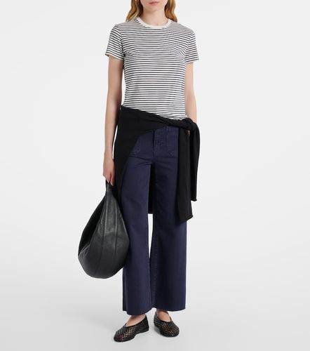 Frame T-shirt in cotone a righe - Frame - Modalova