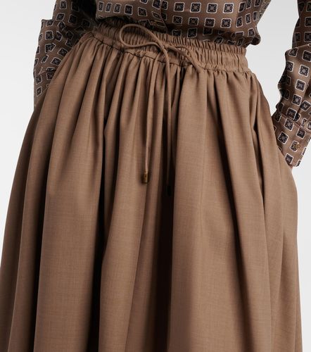 Livrea virgin wool midi skirt - Max Mara - Modalova