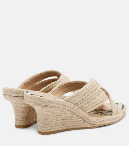 Burberry Alpargatas con cuña - Burberry - Modalova