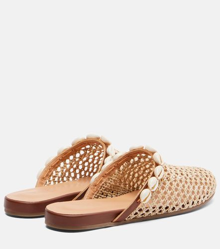 Slipper embellished raffia mules - Ancient Greek Sandals - Modalova