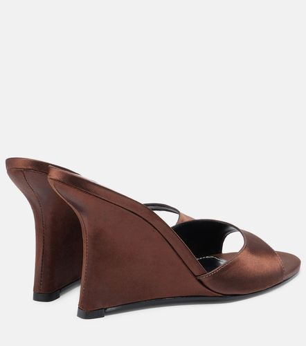 Mules Brigitte de satén con cuña - Staud - Modalova