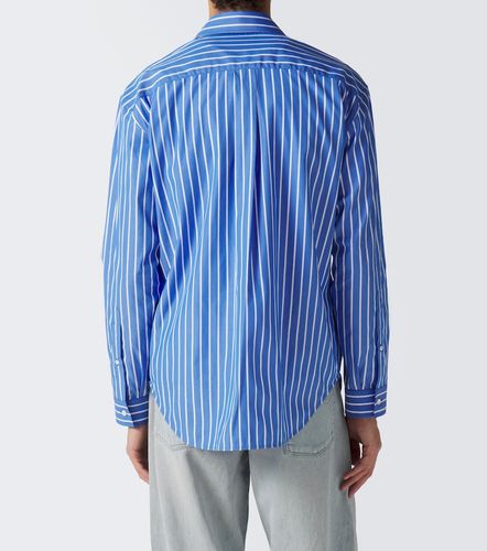 Camicia in popeline di cotone a righe - Balenciaga - Modalova