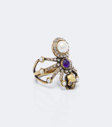 McQueen Spider embellished ring - McQueen - Modalova