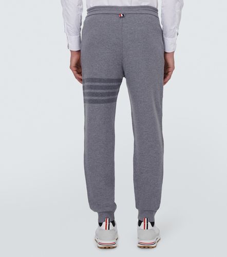 Bar wool-blend sweatpants - Thom Browne - Modalova