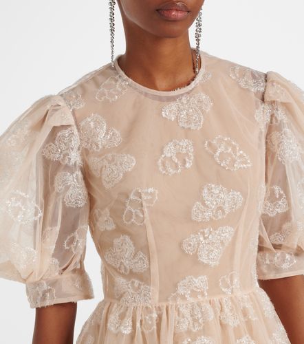 Simone Rocha Vestido midi bordado - Simone Rocha - Modalova
