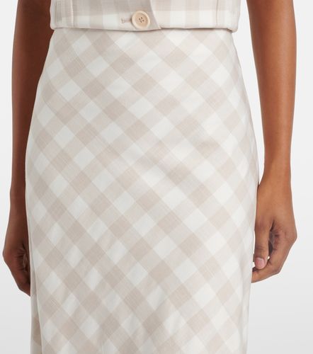 Simkhai Noelle checked maxi skirt - Simkhai - Modalova