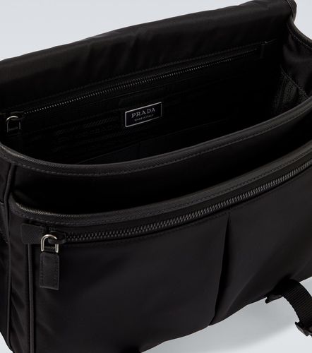 Borsa a tracolla in Re-Nylon con pelle - Prada - Modalova
