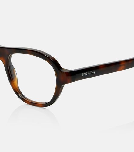 Prada Logo aviator glasses - Prada - Modalova