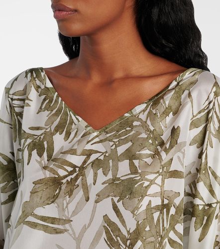 Printed silk kaftan - Brunello Cucinelli - Modalova