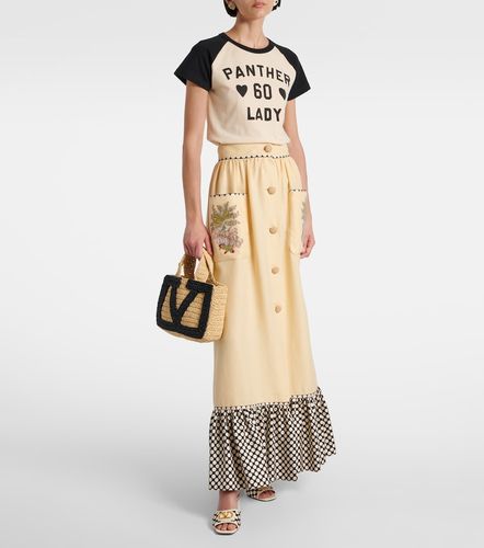 Gonna lunga Plus De Pois con ricamo - Valentino - Modalova
