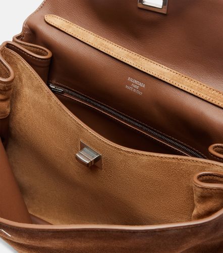 Borsa a spalla Rodeo Medium in suede - Balenciaga - Modalova