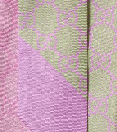 Gucci Sciarpa in twill di seta GG - Gucci - Modalova