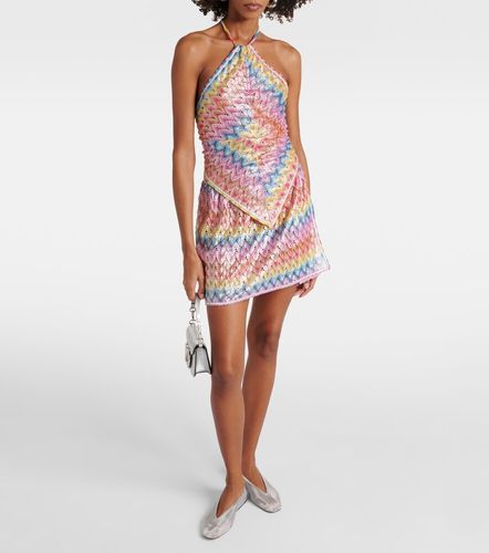 Missoni Top de lamé en zigzag - Missoni - Modalova