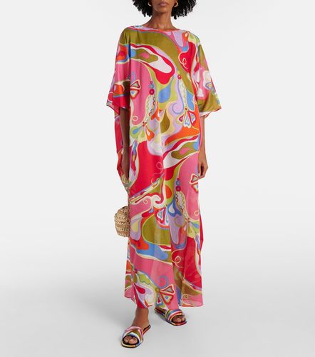 Pucci Orchidee cotton muslin kaftan - Pucci - Modalova