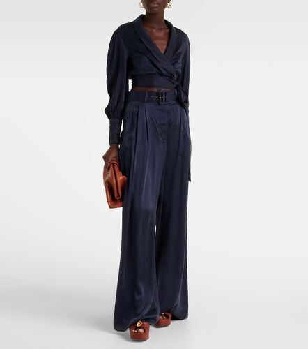 Zimmermann Silk wrap top - Zimmermann - Modalova
