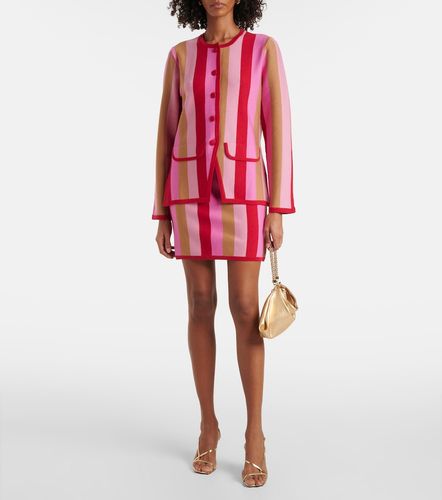 Mirja striped wool-blend cardigan - Rixo - Modalova