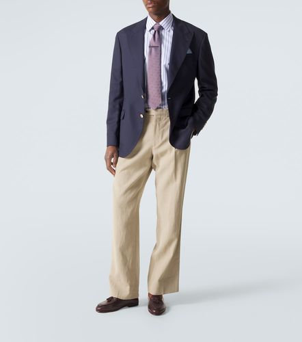 Camicia in popeline di cotone a righe - Charvet - Modalova