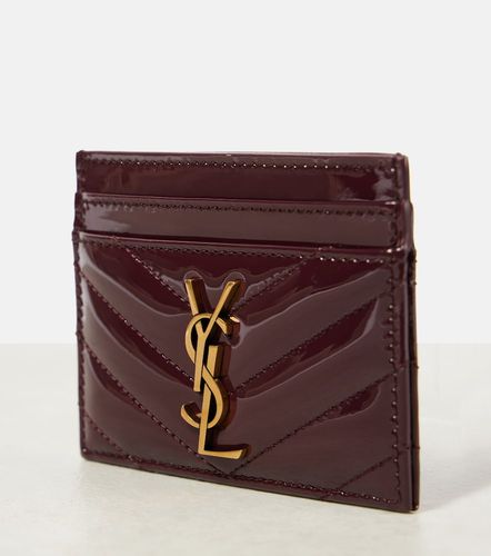 Cassandre patent leather card holder - Saint Laurent - Modalova