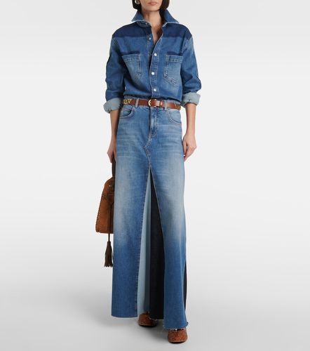 Camicia di jeans Monaco patchwork - AG Jeans - Modalova