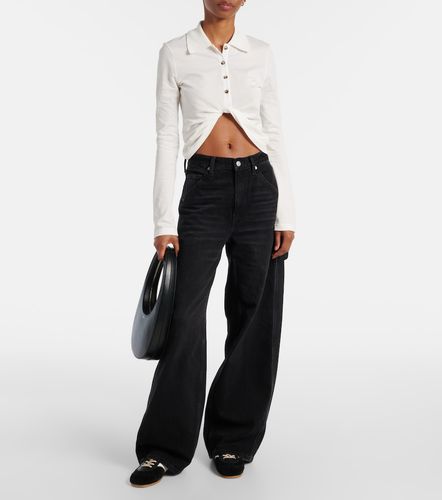 Courrèges Camicia cropped in cotone - Courreges - Modalova